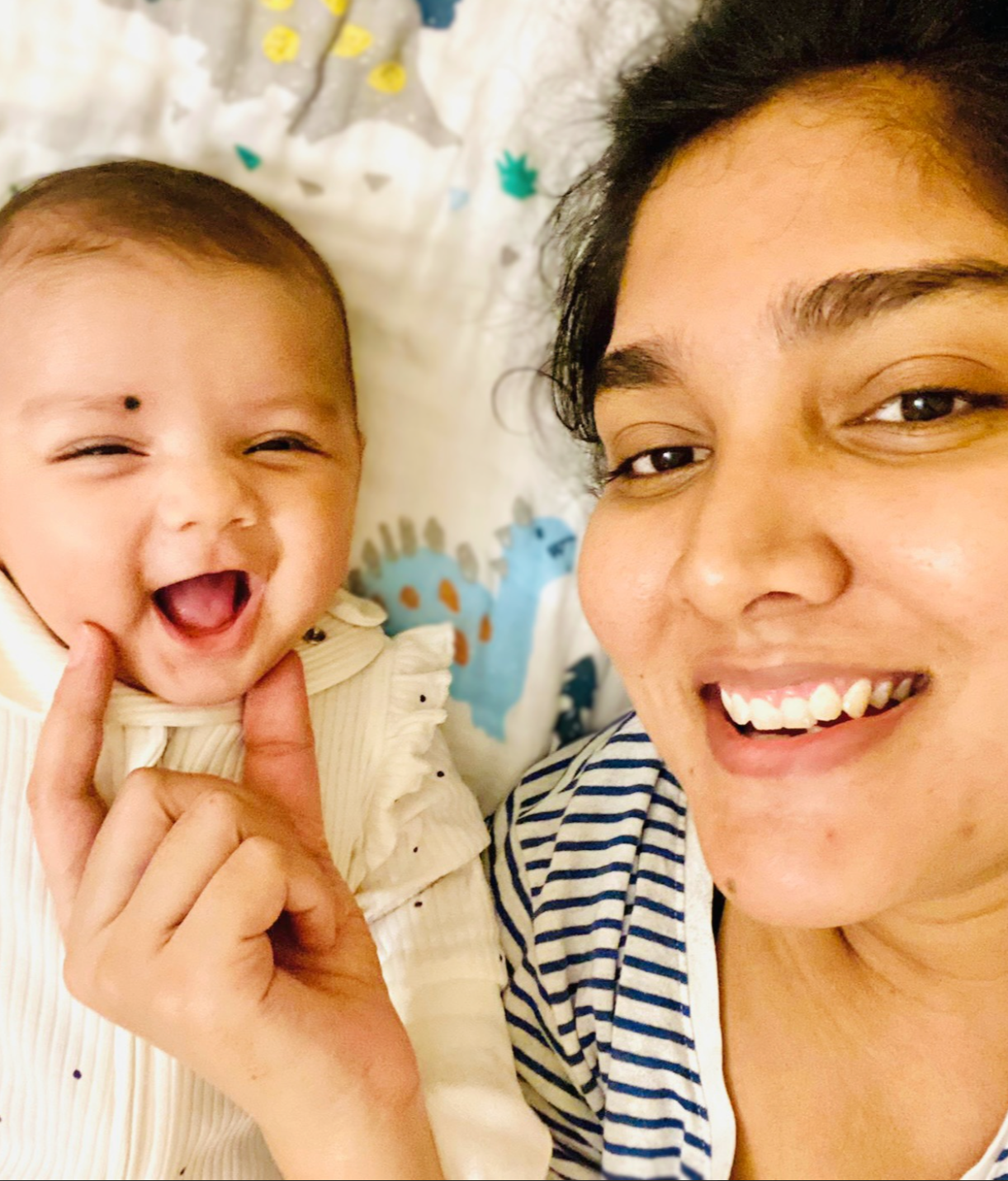 3 months - first big smile
